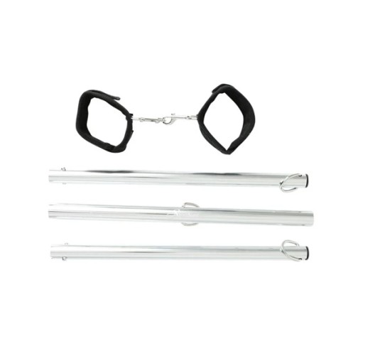 Drążek z kajdankami - Sportsheets Expandable Spreader Bar & Cuffs Set